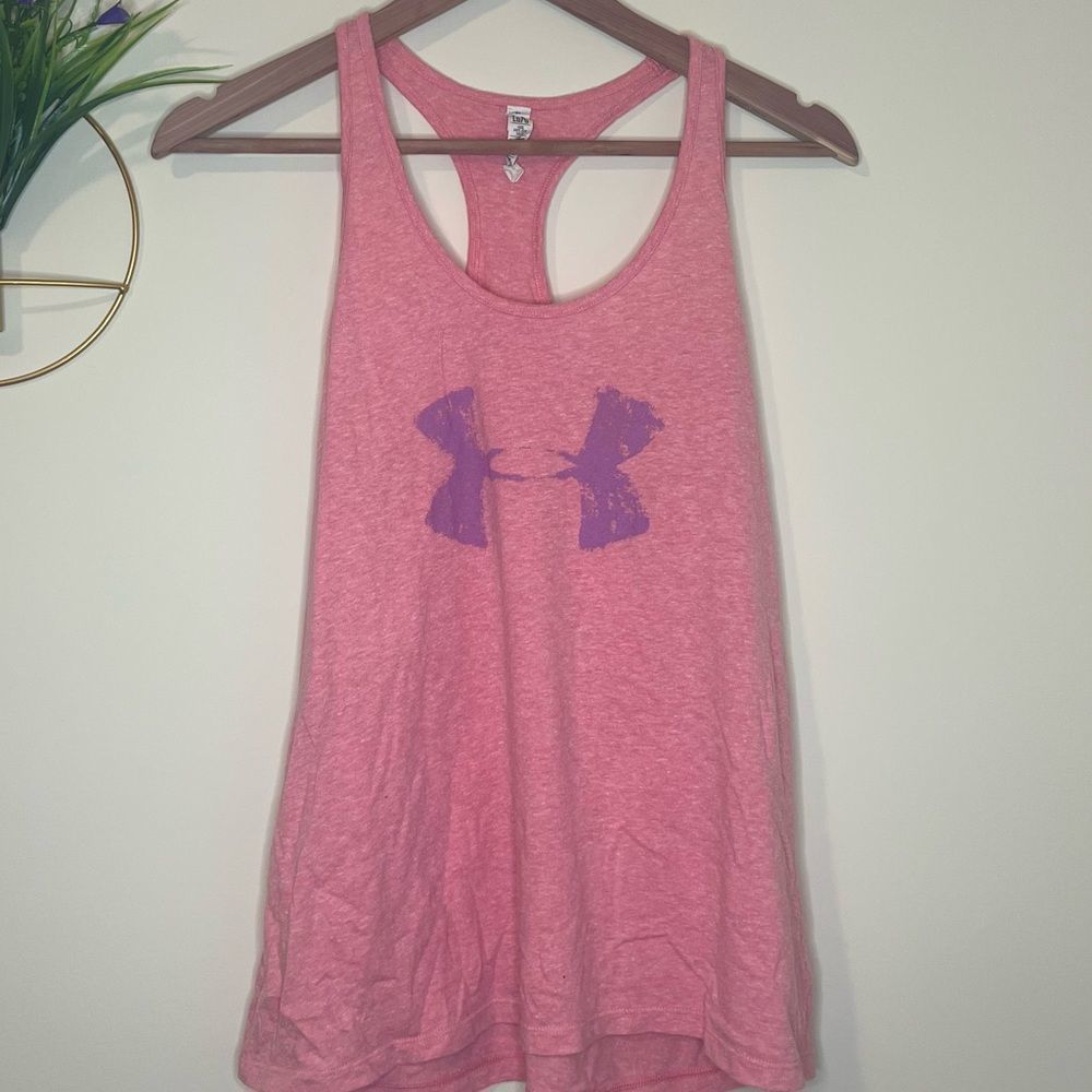 UA Pink Workout Tank